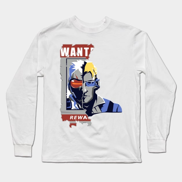 Soldier 76 Wanted Long Sleeve T-Shirt by Genessis